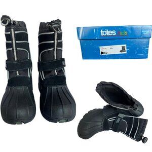 💎✨NEW WITH TAG✨💎Totes TODD Black boots for kids size 3